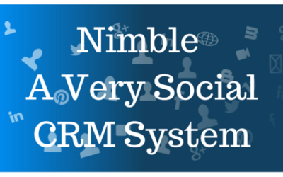 Nimble – A Very Social CRM System