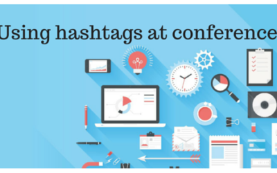 Using hashtags at conferences