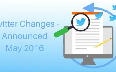 Twitter Changes – Announced May 2016