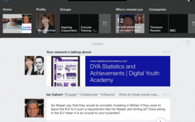 LinkedIn iPad App  – 12 Comments