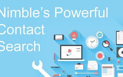 Nimble CRM Powerful Contact Search